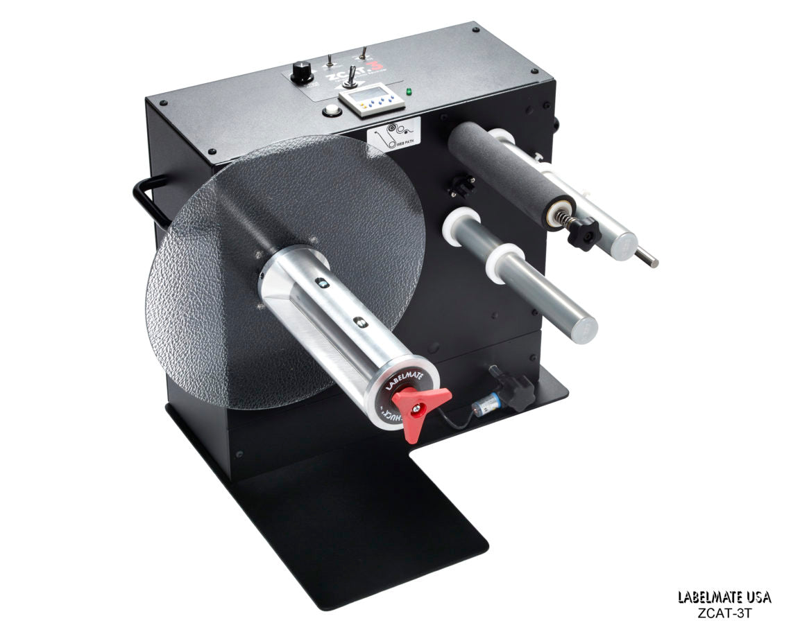 Label Rewinder with Tension Control - Up To 6.5