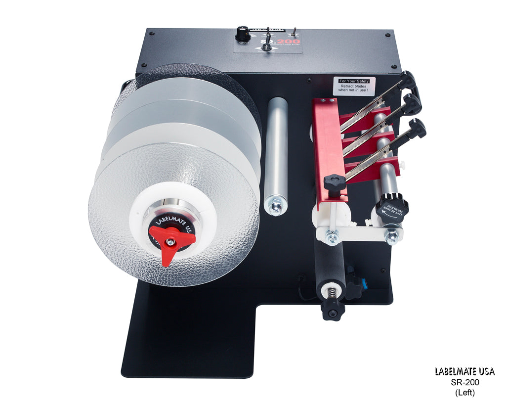 All-in-One Label Slitter & Label Rewinder - 3 Blades – LABELMATE USA